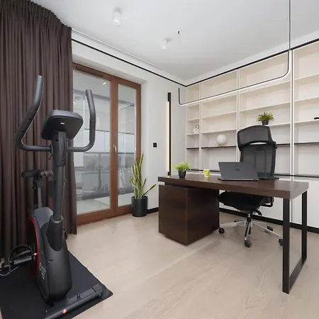 Elegant With Air Conditioning, Office And Underground Parking By Renters Prestige Warsaw